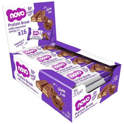 Novo Nutrition Protein Break Bar, 12x21,5 Grams